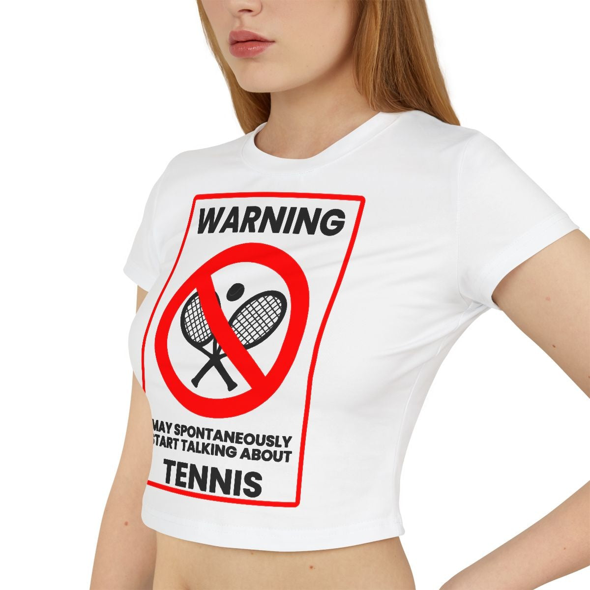 WARNING TENNIS - Tennis (Crop Top)