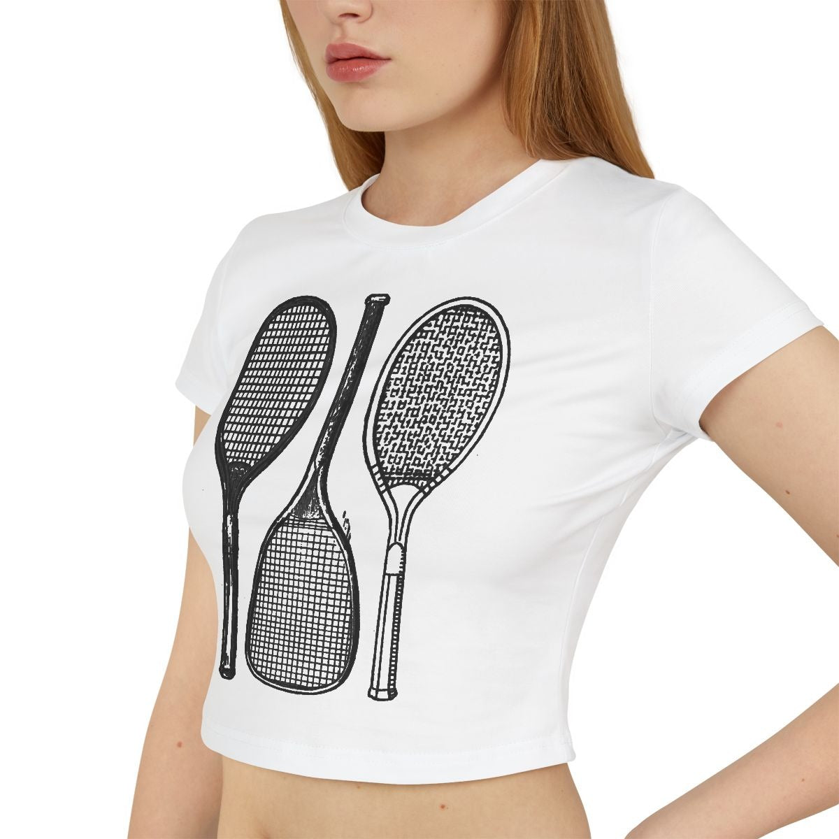 RETRO RACQUET - Tennis (Crop Top)