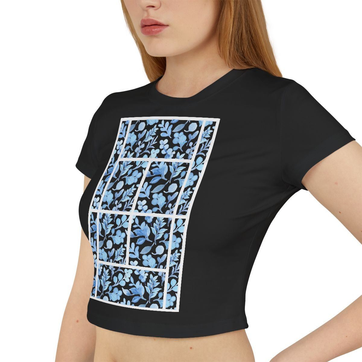 TENNIS FLORAL 2 - Tennis (Crop Top)
