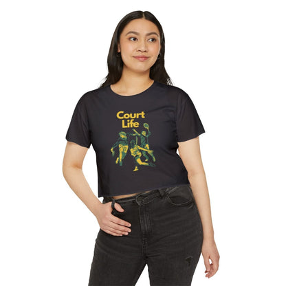 COURT LIFE - Tennis Crop Top