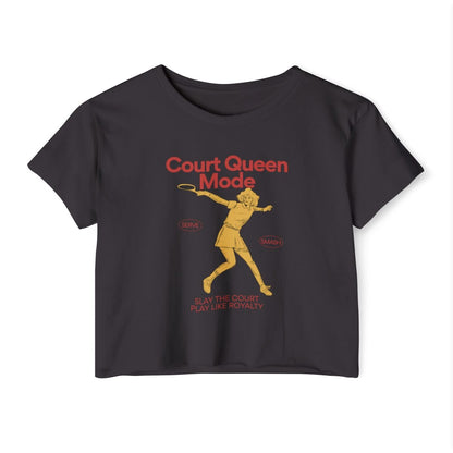 COURT QUEEN 2 - Tennis Crop Top