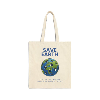 SAVE EARTH - Pickleball (Tote Bag)