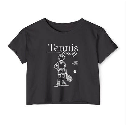 TENNIS SOCIETY - Tennis Crop Top