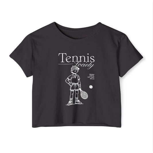 TENNIS SOCIETY - Tennis Crop Top