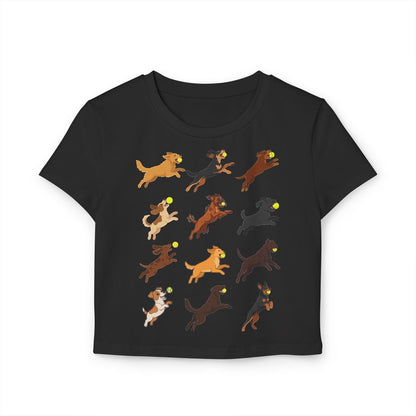 TENNIS & TAILS - Tennis (Crop Top)