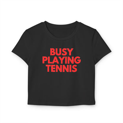 BUSY - Tennis (Crop Top)