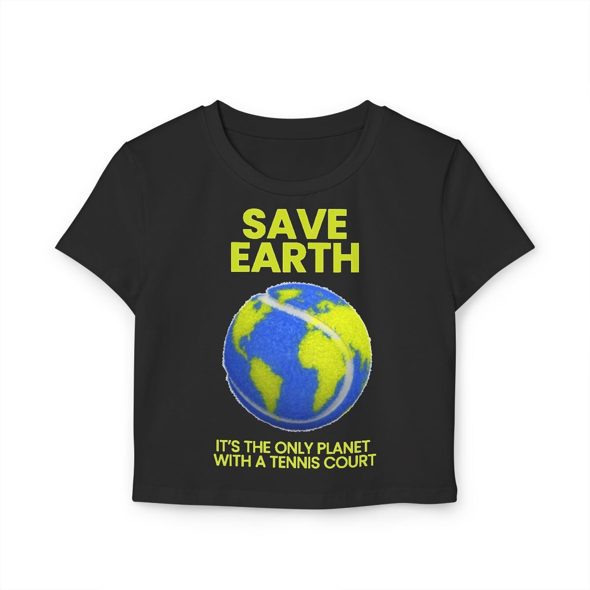 SAVE EARTH - Tennis (Crop Top)