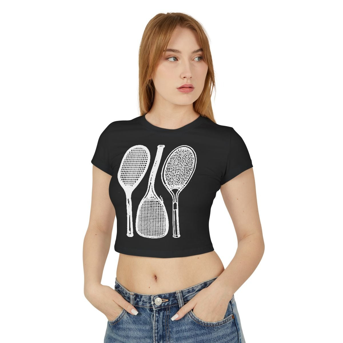 RETRO RACQUET - Tennis (Crop Top)