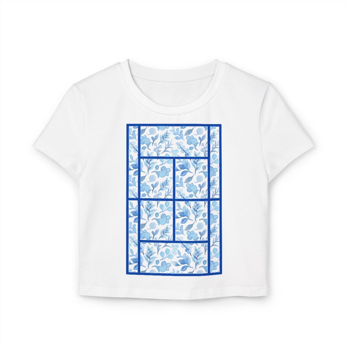 TENNIS FLORAL 2 - Tennis (Crop Top)