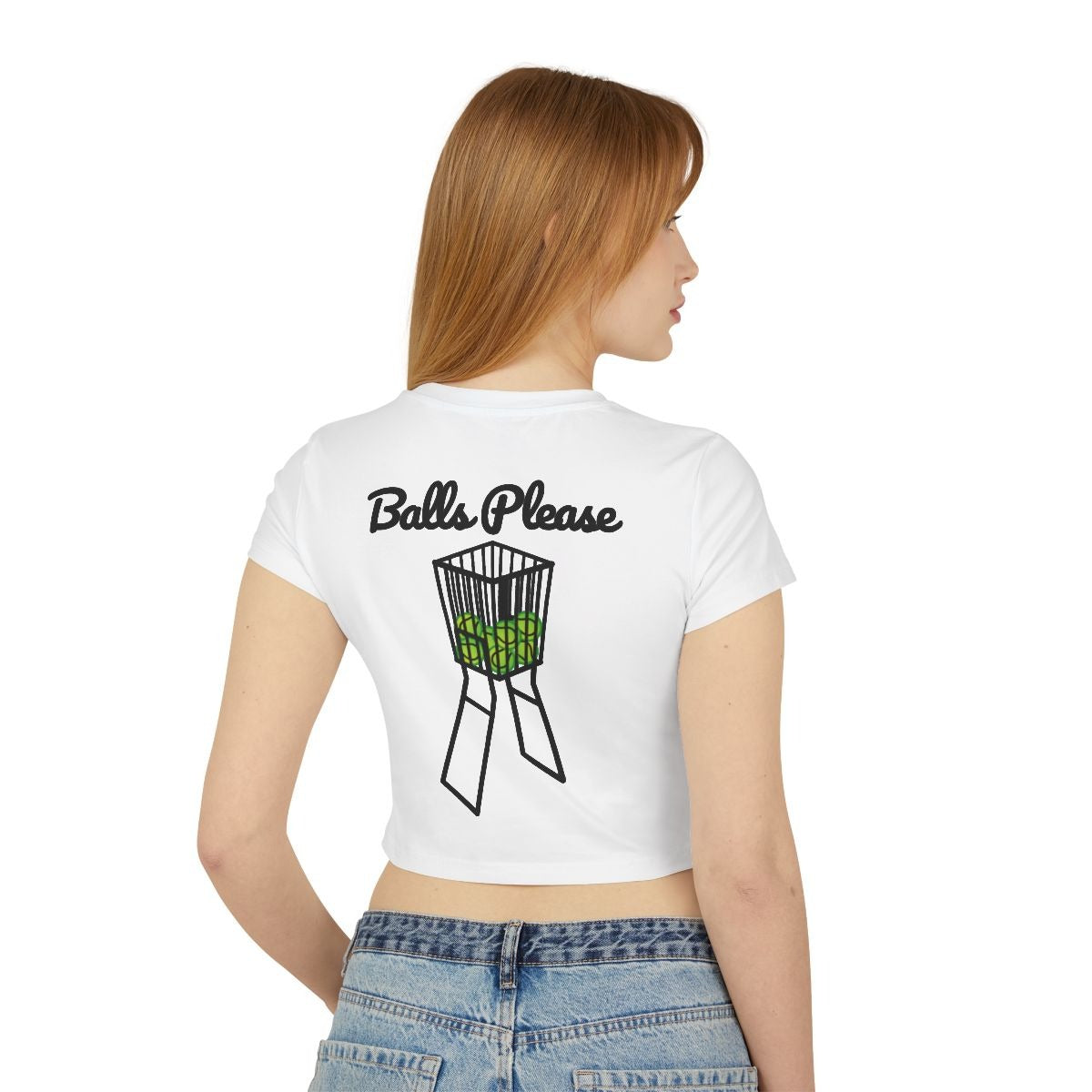 BALLS PLEASE - Tennis (Crop Top)