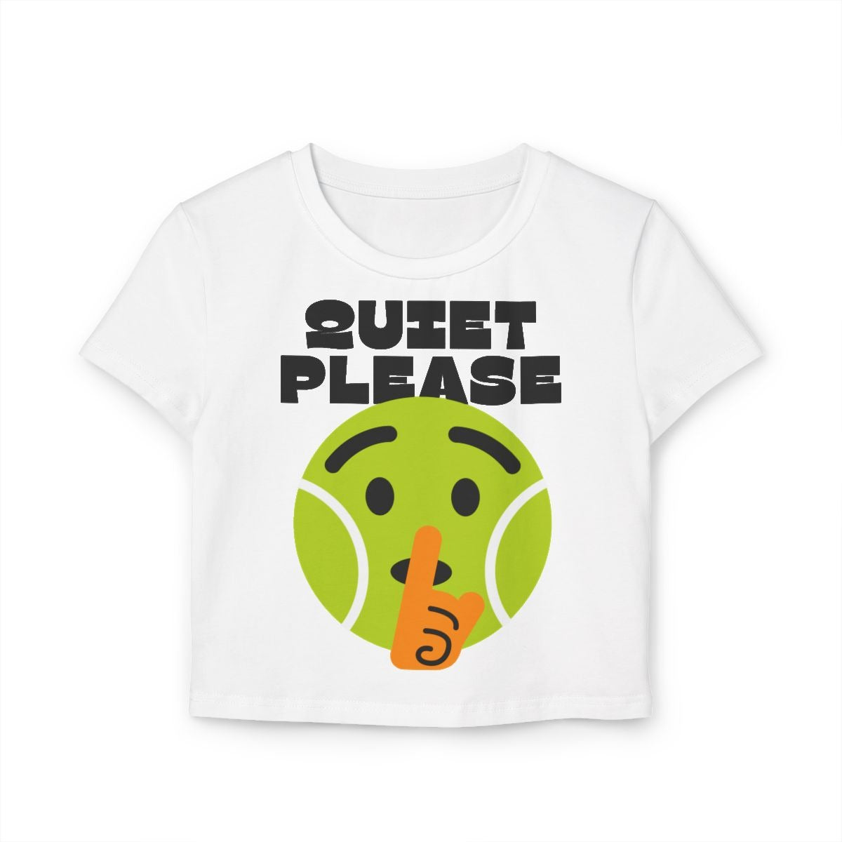 QUIET PLEASE - Tennis (Crop Top)