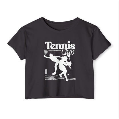 TENNIS CLUB 5 - Tennis Crop Top