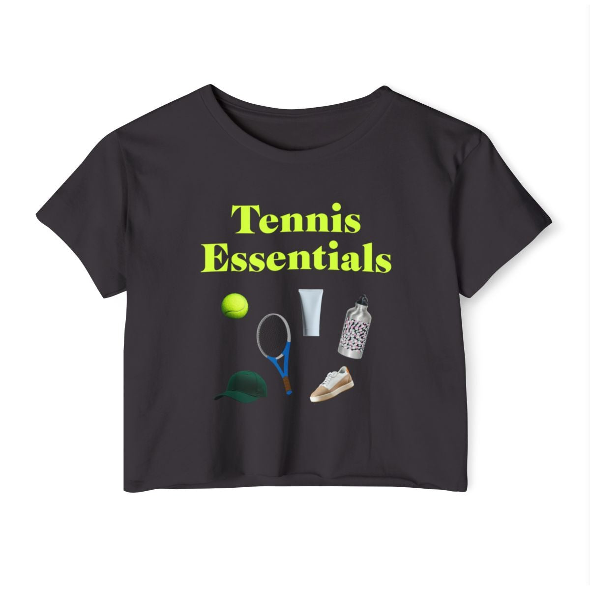 TENNIS ESSENTIALS - Tennis Crop Top