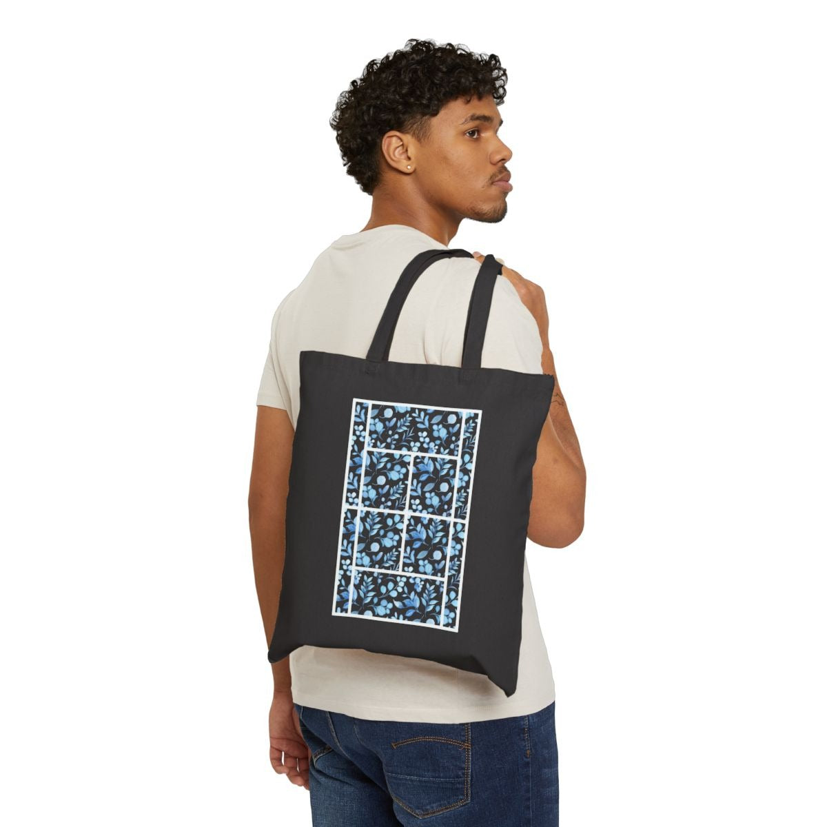 TENNIS FLORAL 2 - Tennis (Tote Bag)