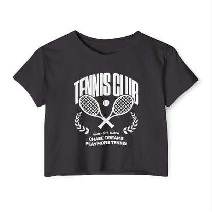 TENNIS CLUB 6 - Tennis Crop Top