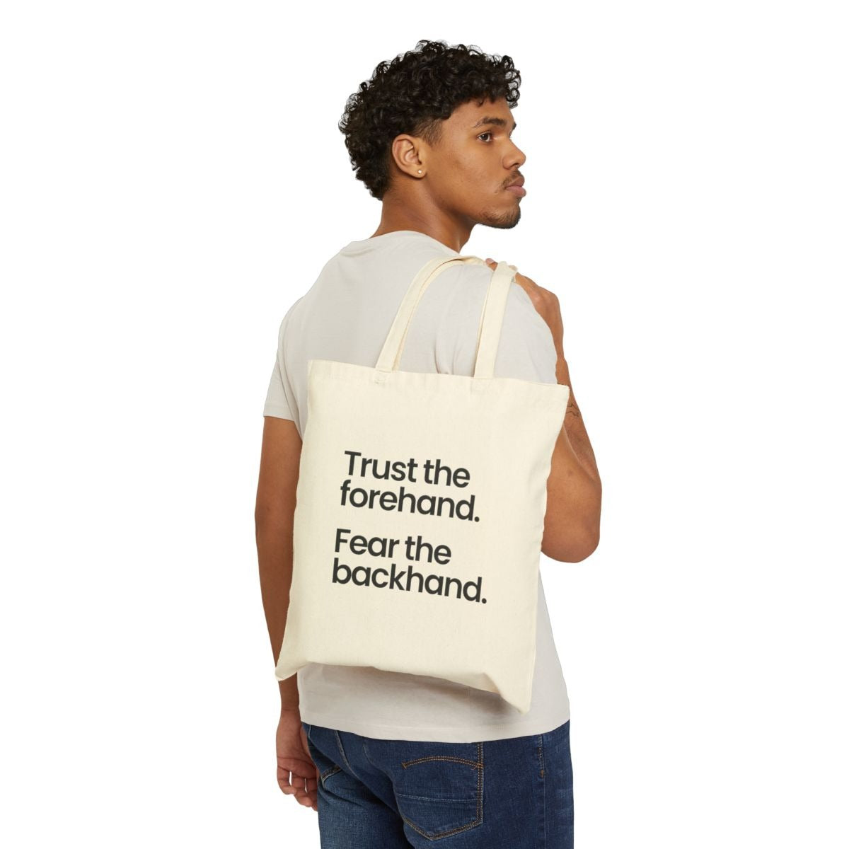 TRUST FOREHAND - Tennis & Pickleball (Tote Bag)