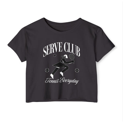 SERVE CLUB - Tennis Crop Top