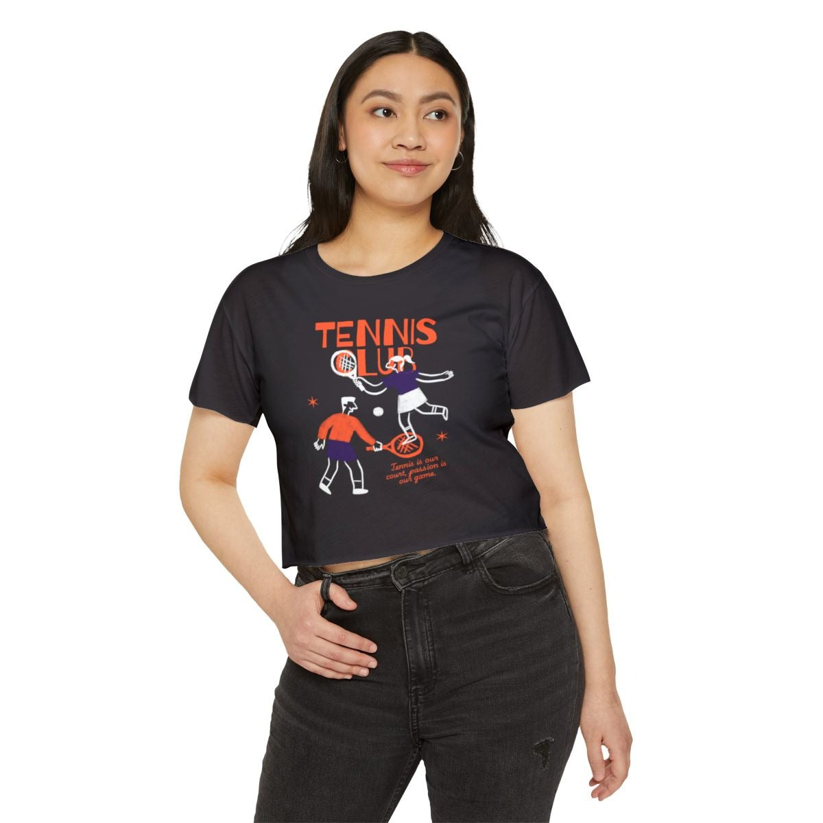 TENNIS CLUB 4 - Tennis Crop Top