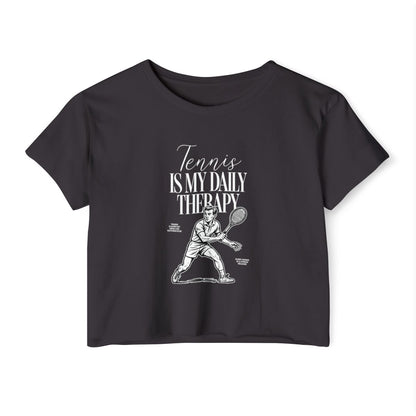 TENNIS THERAPY - Tennis Crop Top