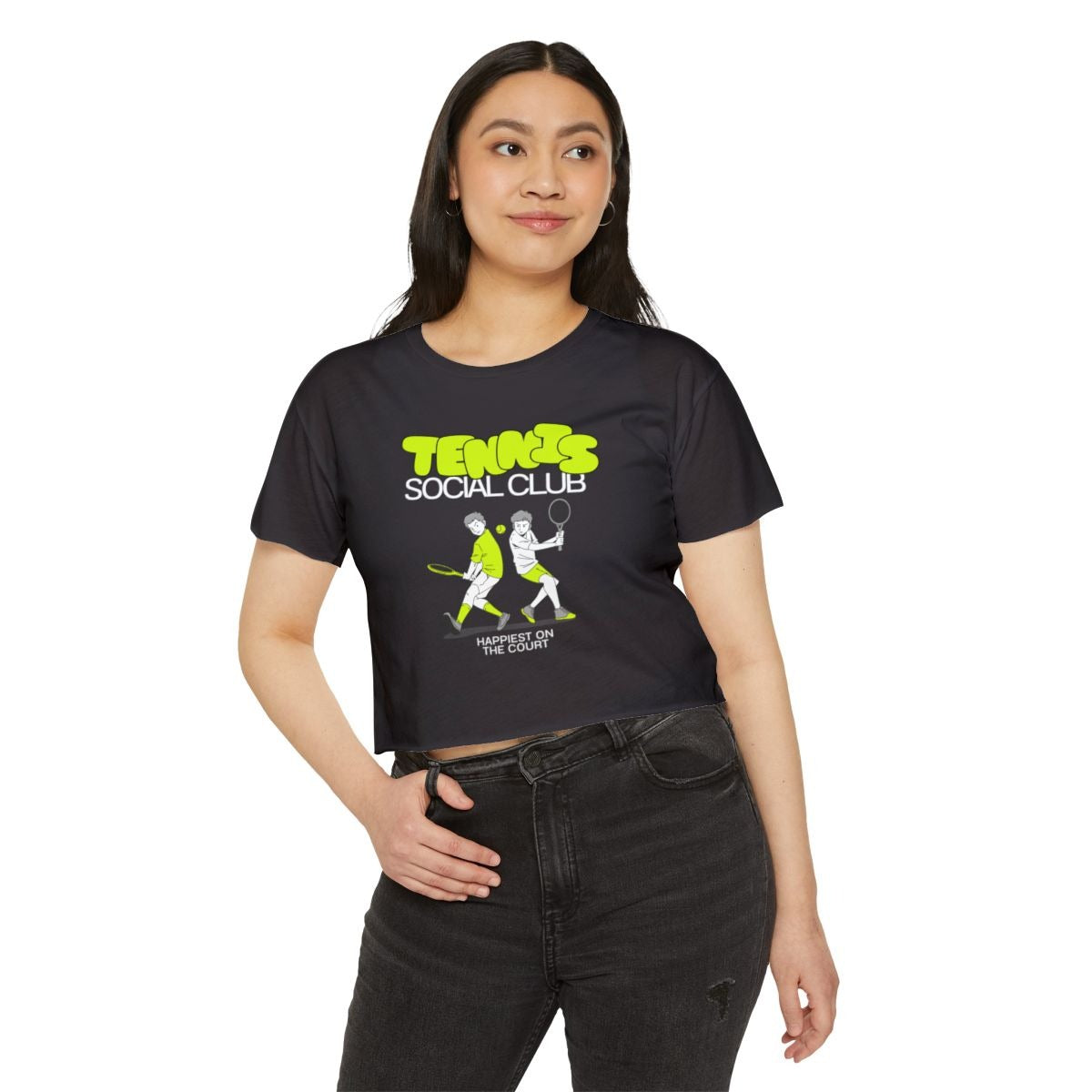 BOUNCE - Tennis Crop Top