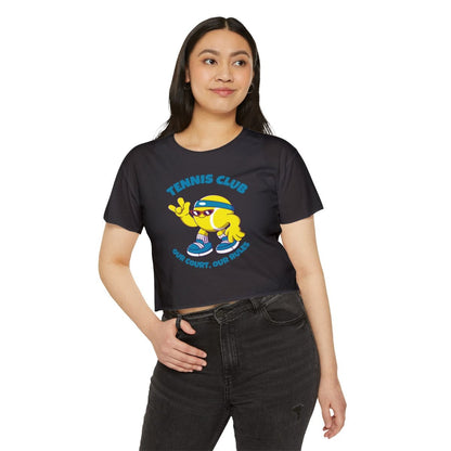 TENNIS CLUB 3 - Tennis Crop Top