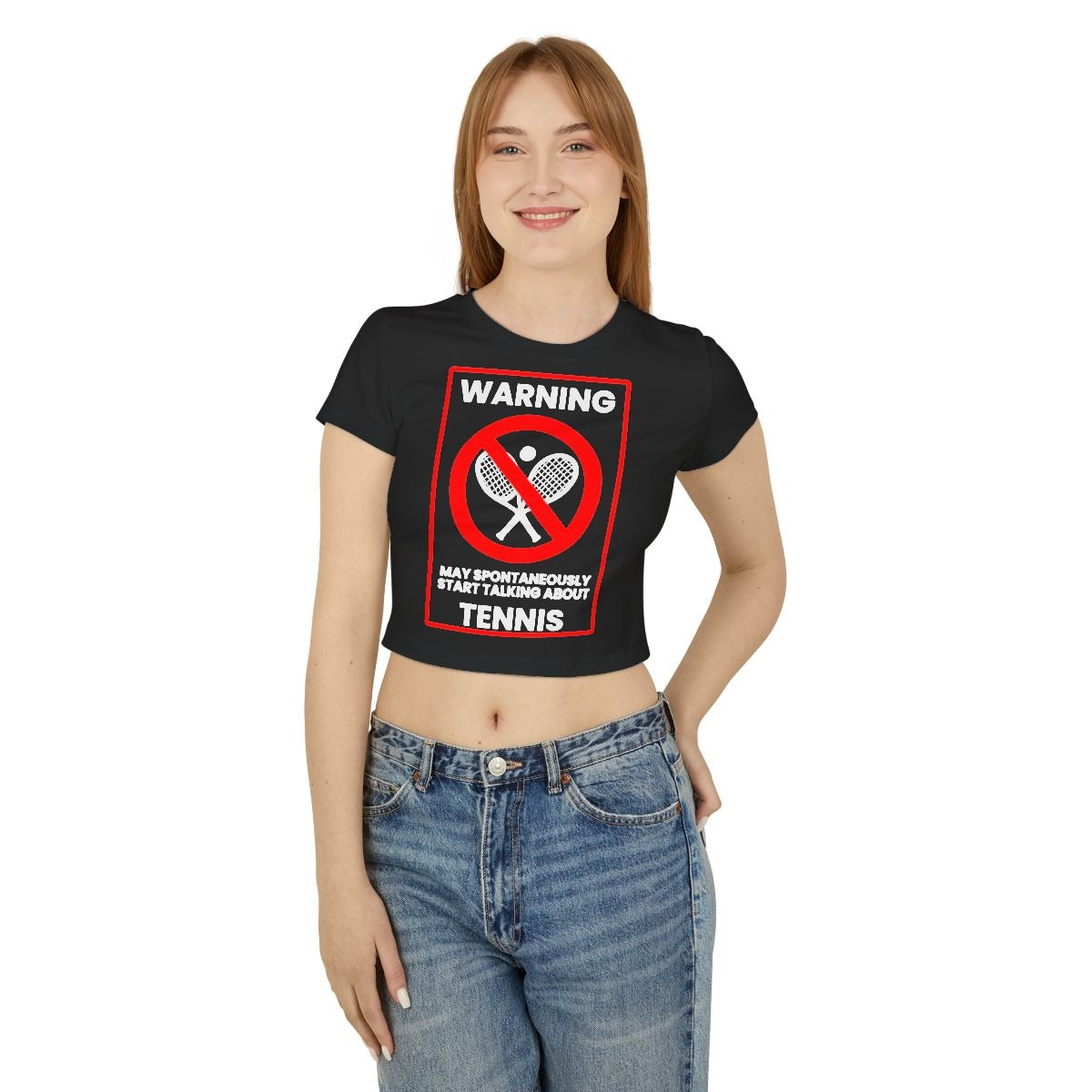 WARNING TENNIS - Tennis (Crop Top)