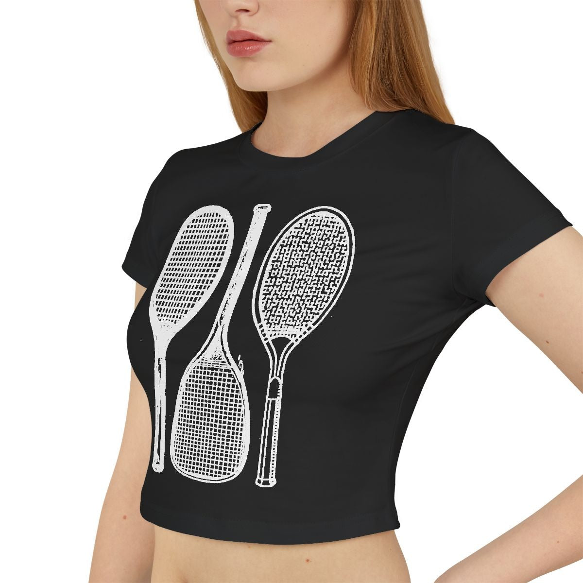 RETRO RACQUET - Tennis (Crop Top)
