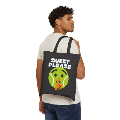 QUIET PLEASE - Tennis (Tote Bag)