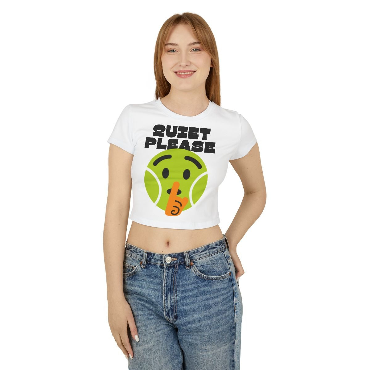 QUIET PLEASE - Tennis (Crop Top)