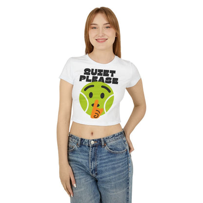 QUIET PLEASE - Tennis (Crop Top)