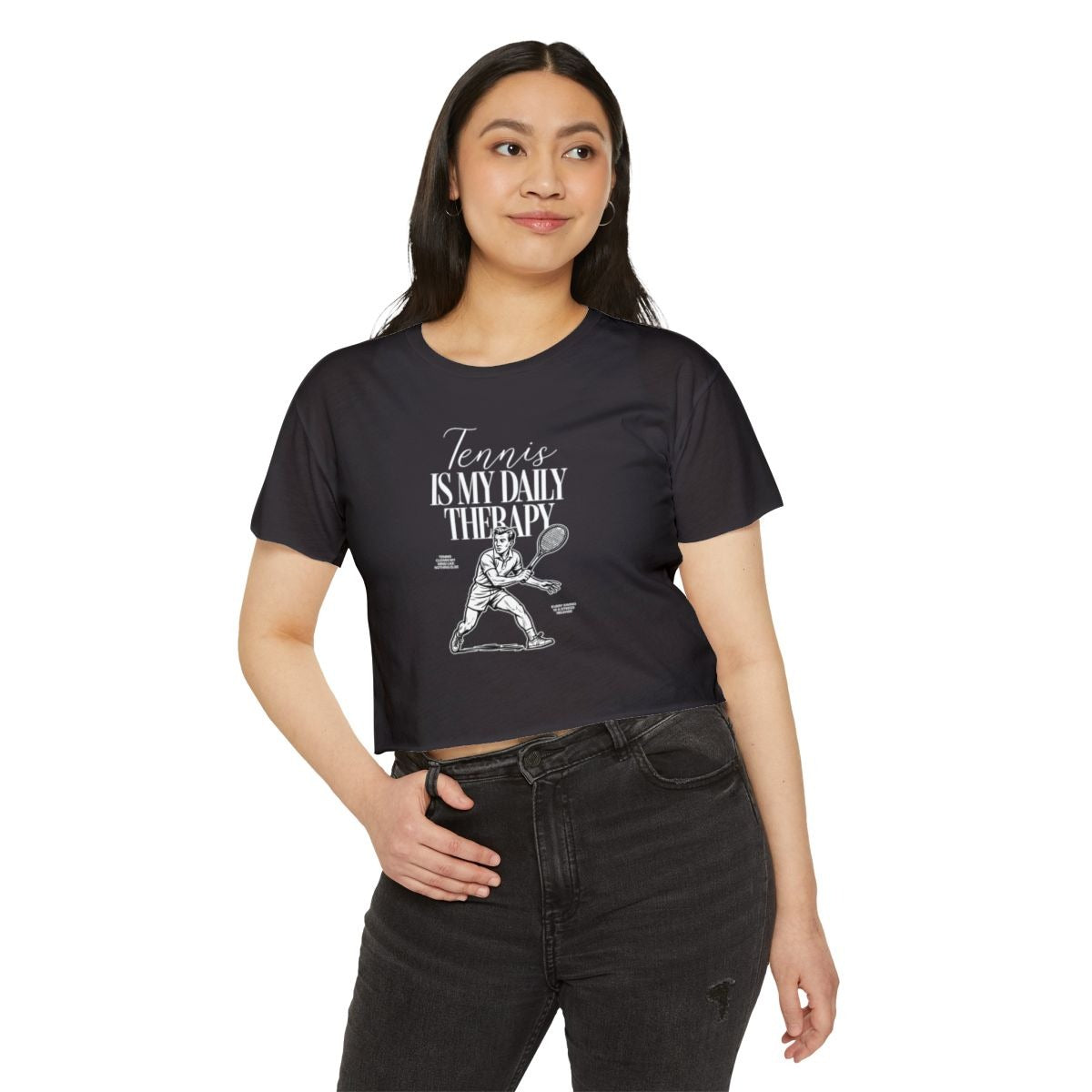 TENNIS THERAPY - Tennis Crop Top