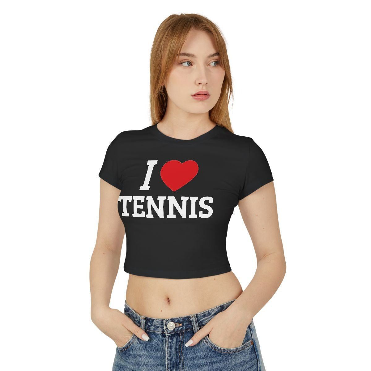 I HEART TENNIS - Tennis (Crop Top)