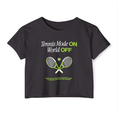 TENNIS MODE 2 - Tennis Crop Top