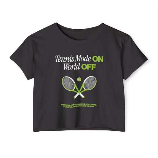 TENNIS MODE 2 - Tennis Crop Top