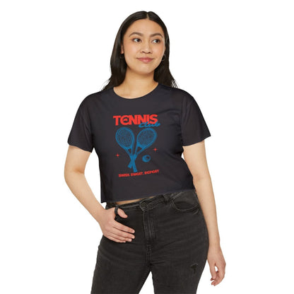 TENNIS CLUB 1 - Tennis Crop Top
