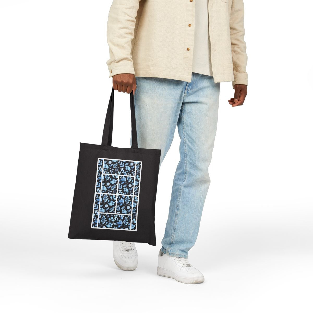 TENNIS FLORAL 2 - Tennis (Tote Bag)