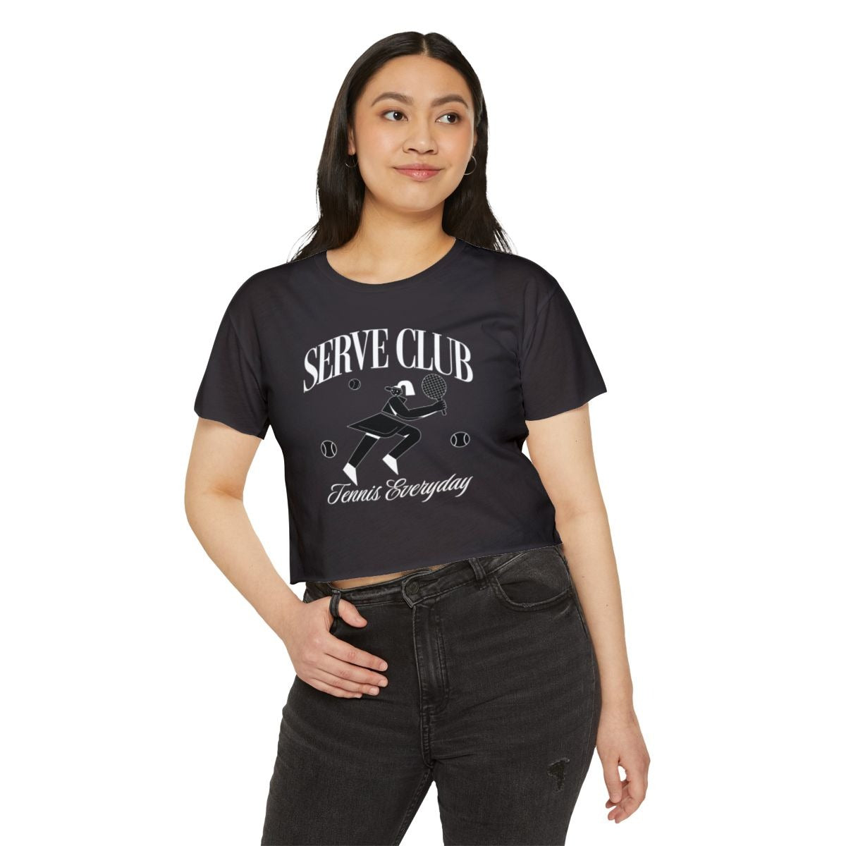 SERVE CLUB - Tennis Crop Top