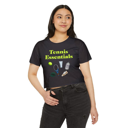 TENNIS ESSENTIALS - Tennis Crop Top