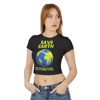 SAVE EARTH - Tennis (Crop Top)