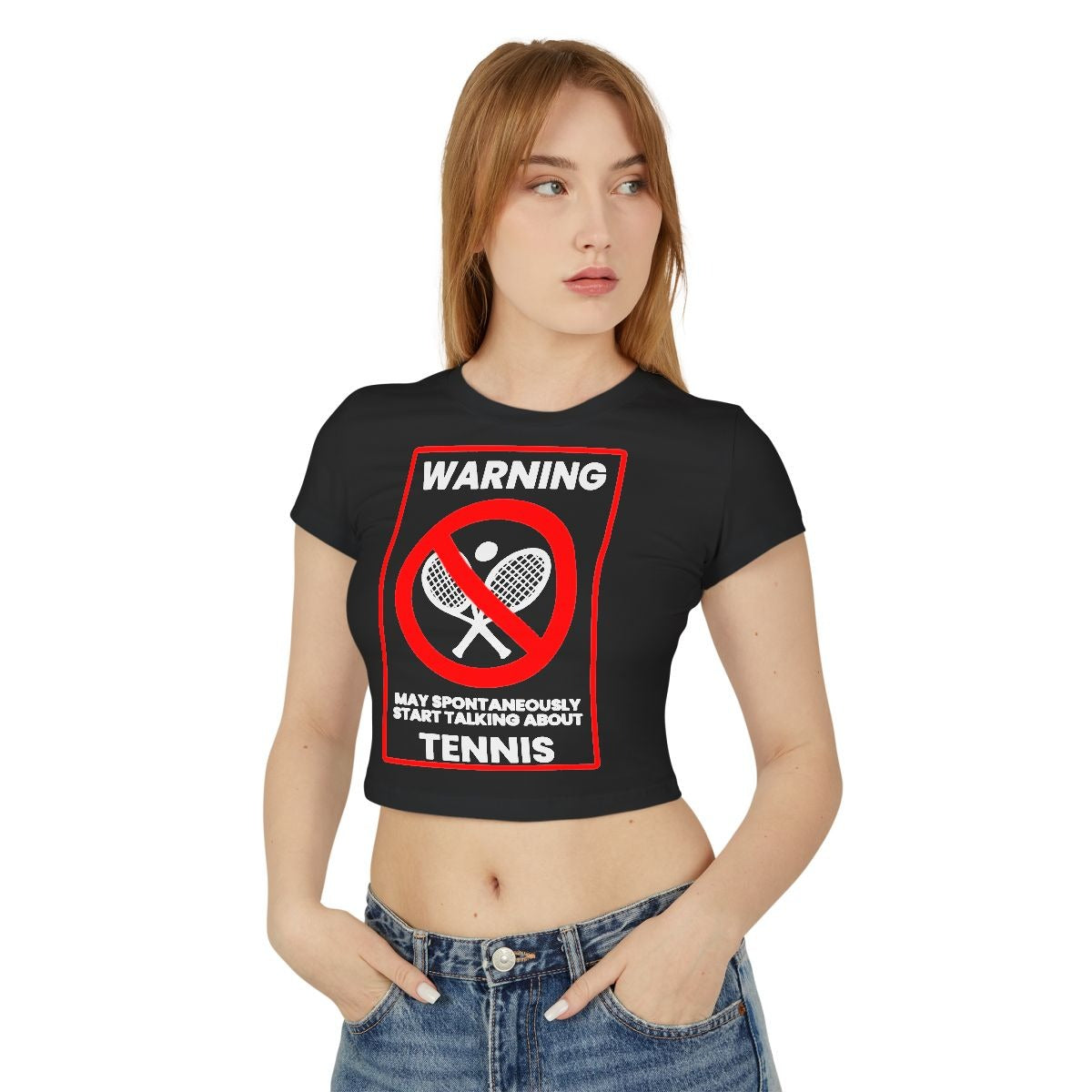WARNING TENNIS - Tennis (Crop Top)