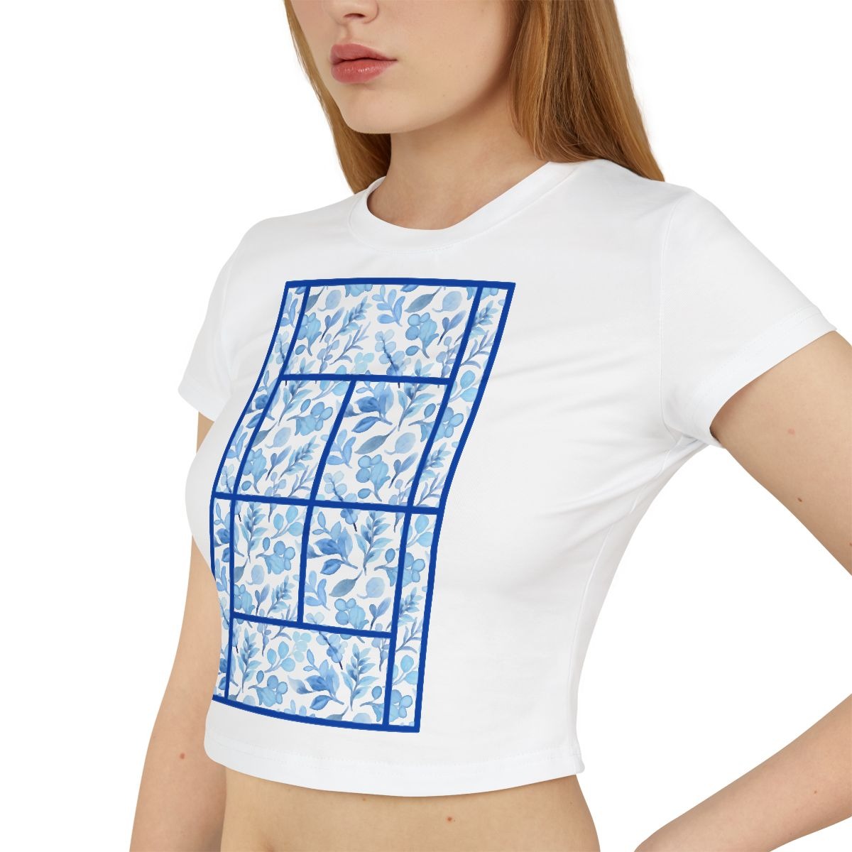 TENNIS FLORAL 2 - Tennis (Crop Top)