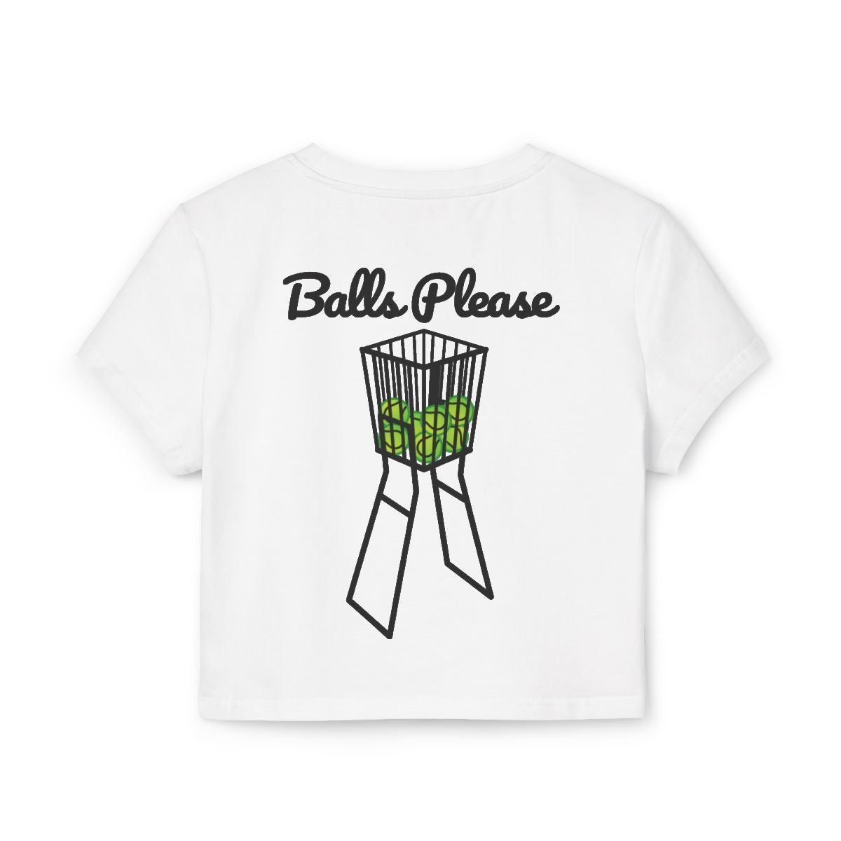 BALLS PLEASE - Tennis (Crop Top)