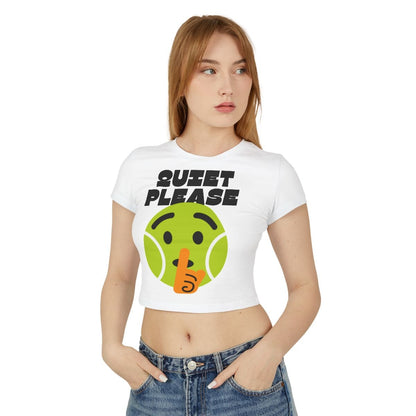 QUIET PLEASE - Tennis (Crop Top)