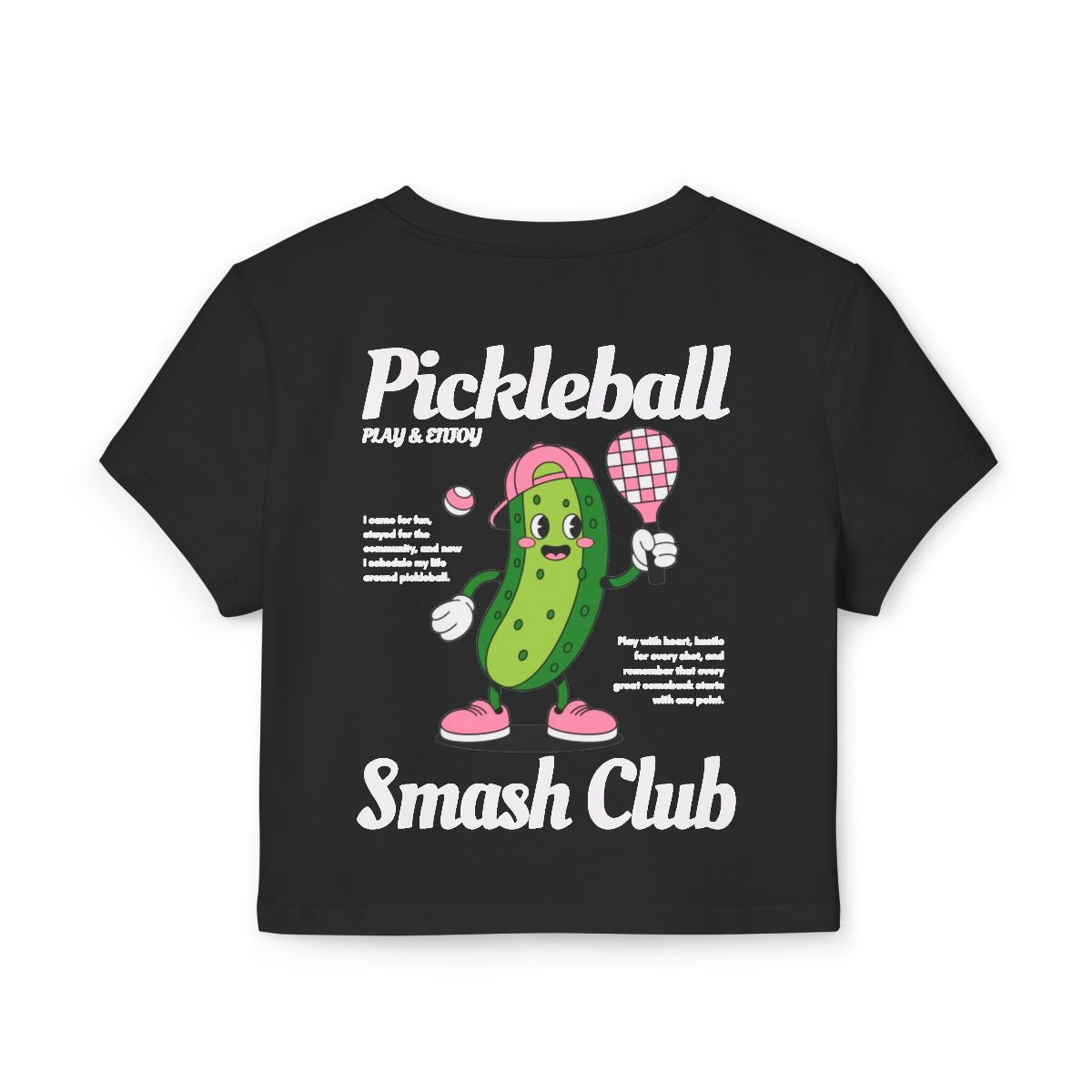 SMASH CLUB - Pickleball (Crop Top)