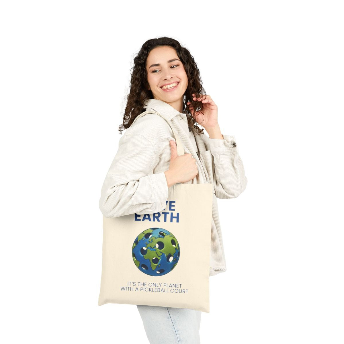 SAVE EARTH - Pickleball (Tote Bag)