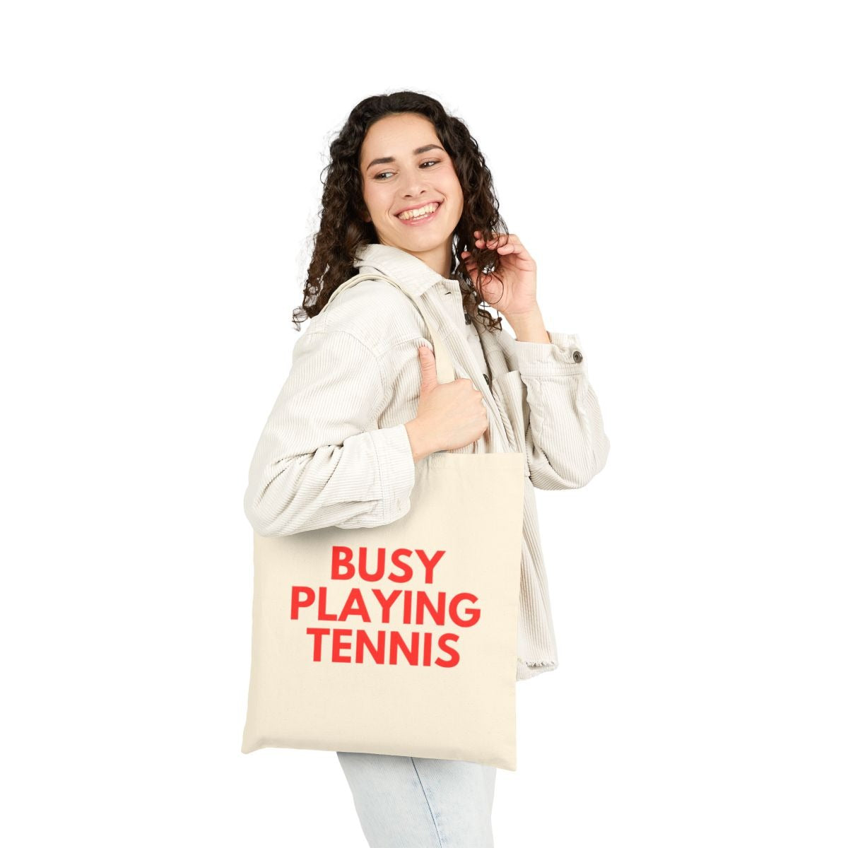 BUSY - Tennis (Tote Bag)