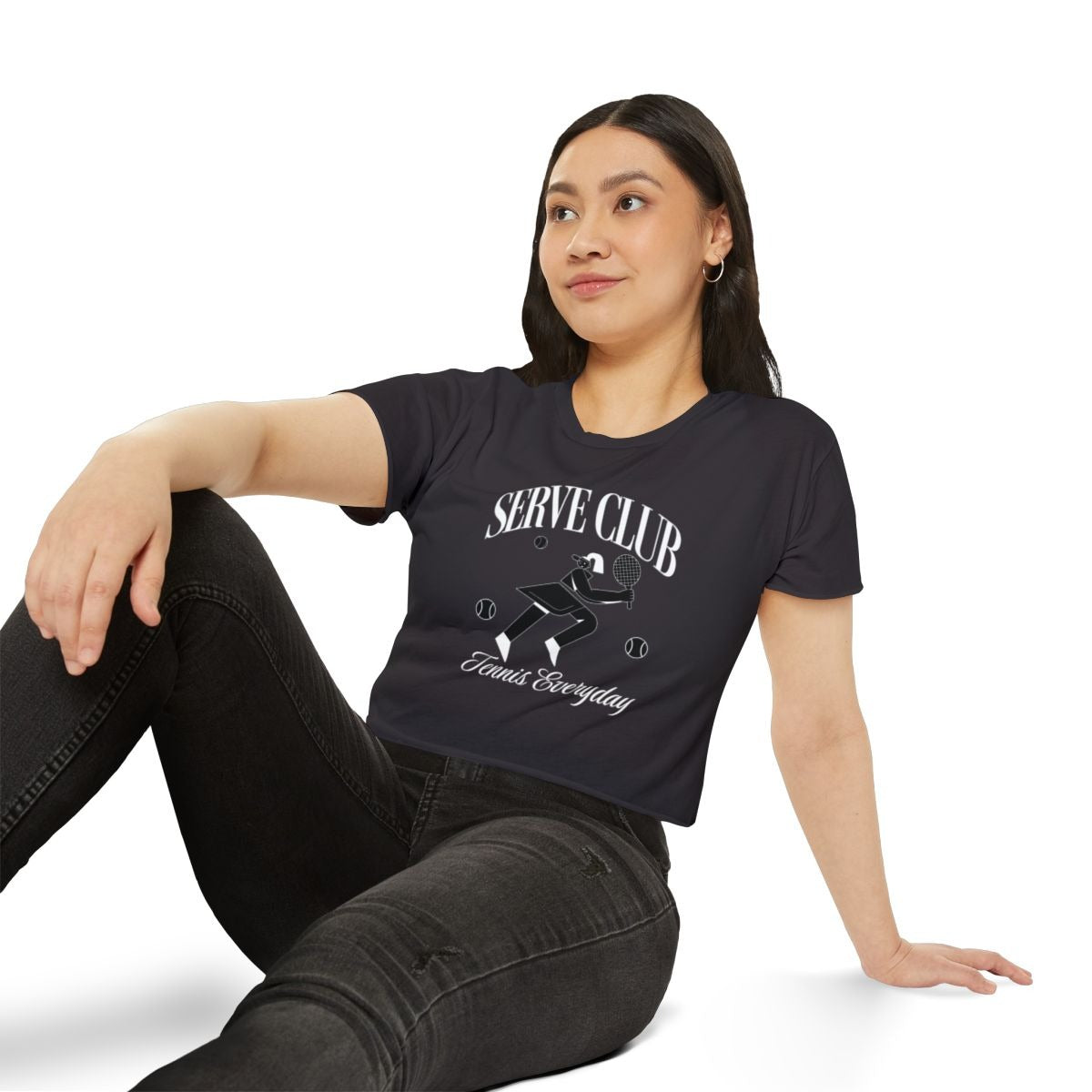 SERVE CLUB - Tennis Crop Top