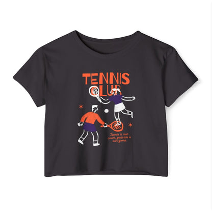 TENNIS CLUB 4 - Tennis Crop Top