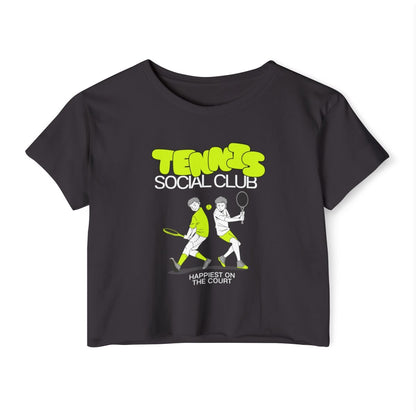 BOUNCE - Tennis Crop Top