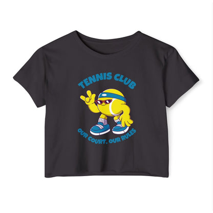 TENNIS CLUB 3 - Tennis Crop Top